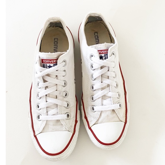 Converse Chuck Taylor All Star Ox  White Size 7.5 - Picture 4 of 8